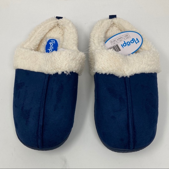 Floopi Womens Fur Lined Clog Slipper W/Memory Foam - Picture 4 of 12